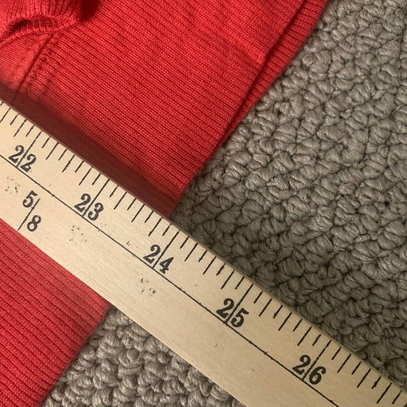 Maurices Womens Sweatshirt Size XS Red Homebody Crew Neck Pullover Long Sleeve - Picture 7 of 12